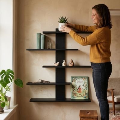 Étagère en bois