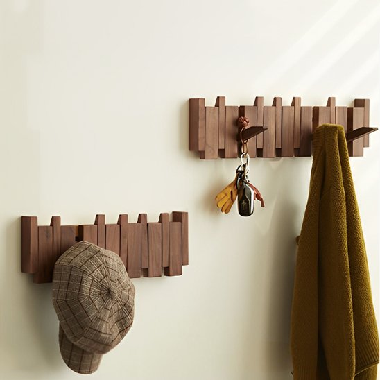 Porte manteau bois