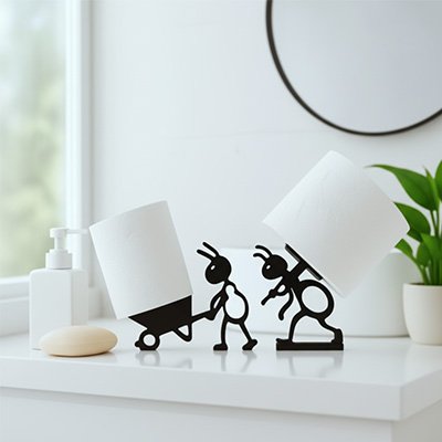 Porte papier toilette
