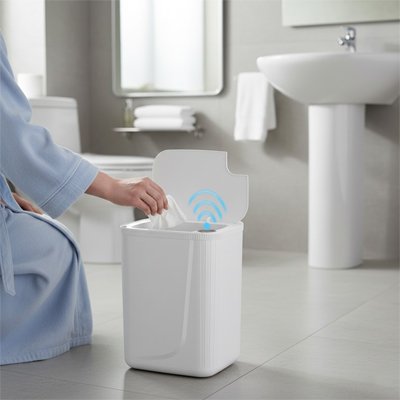 Poubelle salle de bain